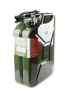 Jerry Can Green 5.3 Gallon 20 Liter Steel w/ Safety Cap and Spout Anvil Offroad