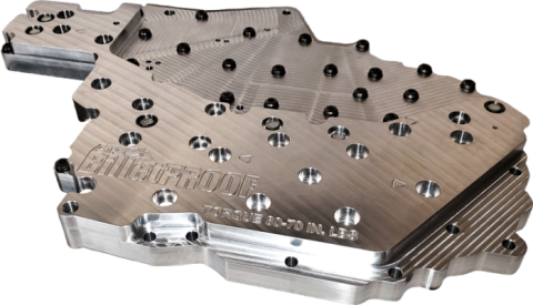 ATS 68Rfe Billet Channel Plate Kit Fits 2007.5-2011 6.7L Cummins