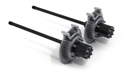 07-18 Wrangler JK TeraCRD60 Rear Axle 8-Lug Full-Float Conversion &amp; Slotted Big Rotors 3 Inch OD TeraFlex