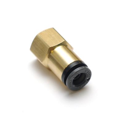 Airline Fitting Straight 1/8 Inch Female NPT To 1/4 Inch Airline Ridetech