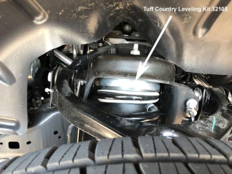2 Inch Leveling Kit Front 19-22 Dodge Ram 1500 4WD New Body Style Only Excludes Air Ride Supsension Tuff Country