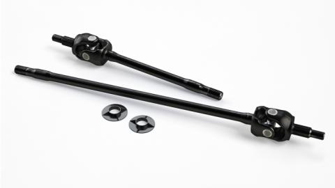07-18 Wrangler JK Tera44 HD Front Axle Shaft Kit w/ Outer Stubs &amp; U-Joints 30-Spline TeraFlex