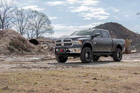 6.0 Inch Dodge Suspension Lift Kit Vertex Struts and V2 Shocks 12-Up Ram 1500 4WD) Rough Country