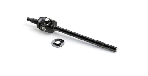 07-18 Wrangler JK Tera30 HD Front Axle Shaft w/ Outer Stub &amp; U-Joint Left 27-Spline TeraFlex