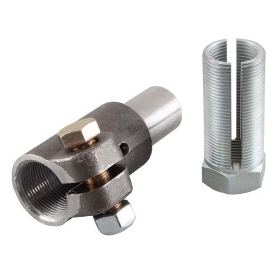 Double Adjuster Tube Adapter 7/8 Inch-14 Left Hand Thread 1 Inch ID Tube Synergy MFG