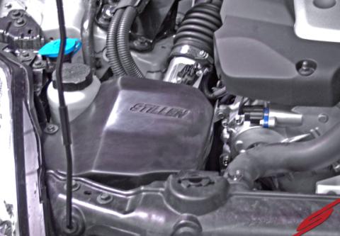 350Z Dual Long Tube Air Intake Kit Gen 2 Z33 Oil Filter For 07-09 Nissan 350Z Stillen
