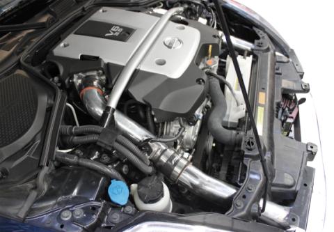 350Z Hi-Flow Ultra Long Dual Tube Air Intake Gen 3 Z33 Oil Filter For 07-09 Nissan 350Z Stillen