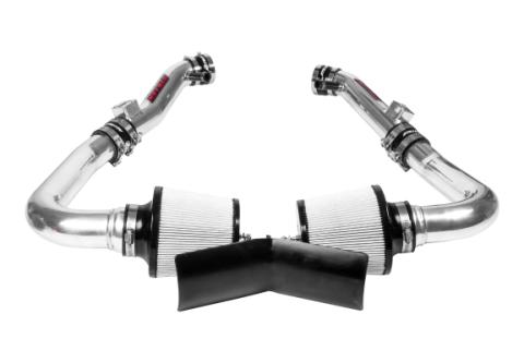 Infiniti G37/Q60 Air Intake Gen 3 Dual Ultra Long Tube w/Shield Dry Filter For 08-13 Infiniti G37 14-15 Infiniti Q60 Stillen
