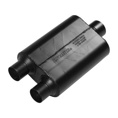 40 Series Chambered Muffler 40 Series 2.50 Dual In 3.00 Center Out Aggressive Sound Flowmaster