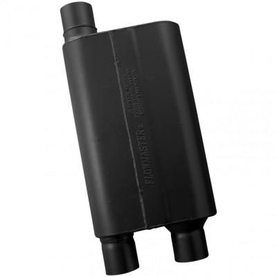 80 Series Chambered Muffler 80 Series Crossflow 2.50 Inch In (O) / Out (D) Aggressive Sound Flowmaster