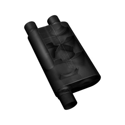 80 Series Chambered Muffler 80 Series Crossflow 2.50 Inch In (O) / Out (D) Aggressive Sound Flowmaster
