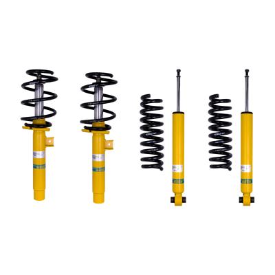 Suspension Kit BMW 320i 2018-2013 Monotube Front Lowered Height 15-30mm up to 965kg Axle Load Rear Lowered Height 5-25mm up to 1170kg Axle Load Without Electronic Suspension B12 (Pro-Kit) Bilstein