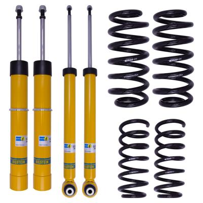 Suspension Kit Audi A4 2020-2017 Monotube Front Lowered Height 30mm, up to 1160kg Axle Load Rear Lowered Height 30mm, up to 1180kg Axle Load 53mm Outside Strut Diameter Without Electronic Suspension B12 (Pro-Kit) Bilstein
