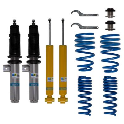 Suspension Kit BMW 228i xDrive 2016-2015 230i Monotube Front Lowered Height 30-50mm up to 1020kg Axle Load Rear Lowered Height 30-50mm up to 1120kg Axle Load Without Electronic Suspension B14 (PSS) Bilstein