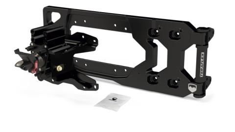 18-Up Wrangler JL Alpha HD Hinged Spare Tire Carrier &amp; Adjustable Spare Tire Mount Kit 5x5 Inch TeraFlex