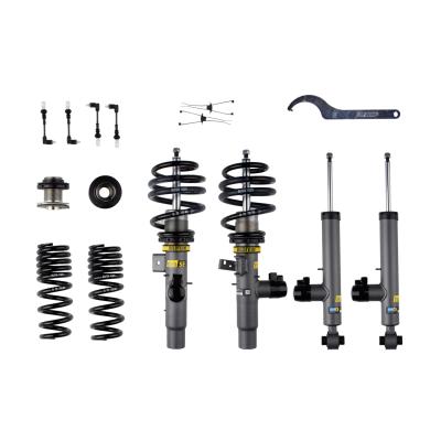 Suspension Kit BMW 330e 2022-2021, 330i 2021-2019, 430i 2025-2021, M340i 20-25 Twintube Front Lowered Height 25-50mm, up to 1075kg Axle Load Rear Lowered Height 20-60mm, up to 1210kg Axle Load With Electronic Suspension EVO SE Bilstein