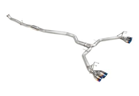 Honda Civic Cat-Back Exhaust Burnt Blue Tip For 22+ 1.5T Honda Civic Stillen