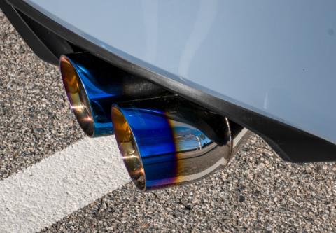 Honda Civic Cat-Back Exhaust Burnt Blue Tip For 22+ 1.5T Honda Civic Stillen