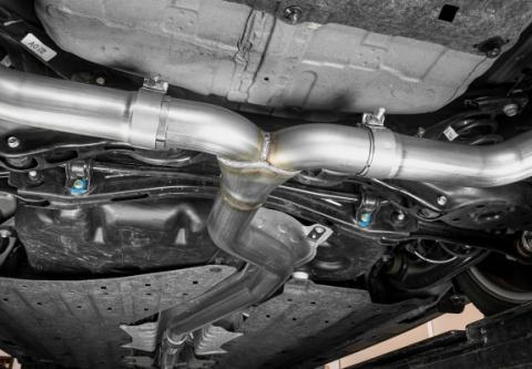 Honda Civic Cat-Back Exhaust Burnt Blue Tip For 22+ 1.5T Honda Civic Stillen