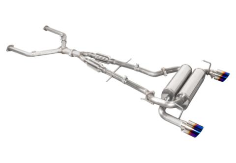 09-20 Nissan 370Z Z34 Cat Back Exhaust with Burnt Tips Stillen