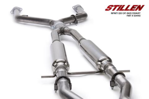 Infiniti Q50 3.7L Stainless Steel Cat-Back Exhaust System For 14-15 Infiniti Q50 Stillen