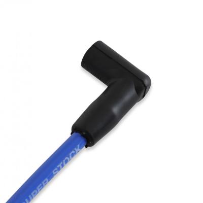 Spark Plug Wire Set-Super Stock Spiral 8Mm- Small Block GM 5.0/5.7L 1978-86-Blue This 8MM Custom Fit Super Stock Spiral Spark Plug Wire Set Fits Select Small Block GM Applications 1978-86 ACCEL