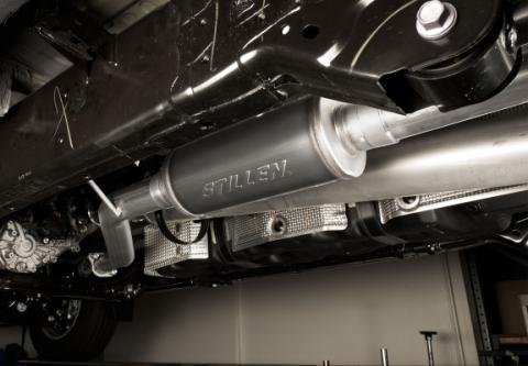 24-Present Toyota Tacoma Rear Exit Cat Back Exhaust with Polished Tip Stillen