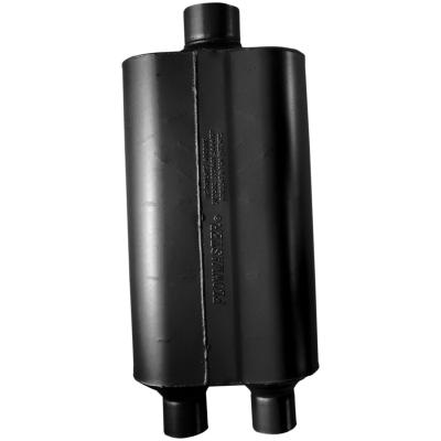 Super 50 Series Chambered Muffler Super 50 2.25 Dual In 3.00 Center Out Mild Sound Flowmaster
