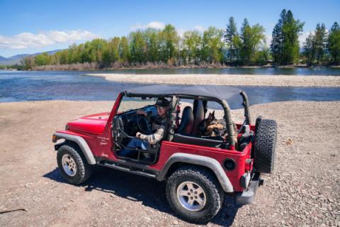 Jeep Bikini Top Header Safari Bikini Tops For Jeep 1997-2002 Wrangler TJ Black Denim Fabric Bestop