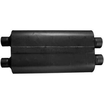 50 Series Big Block Chambered Muffler 50 Big Block 3.00 Dual In 2.50 Dual Out Mild Sound Flowmaster