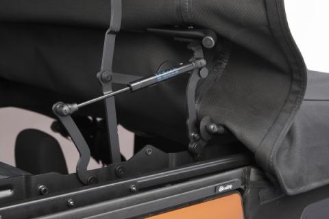Supertop Ultra Squareback Soft Top For Jeep 2007-2018 Wrangler JK 4 Door Black Bestop
