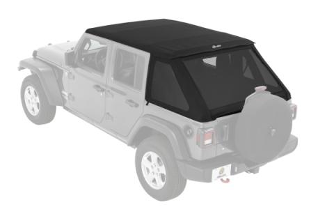Trektop Jeep '18-26 Wrangler JL 4-Door Black Diamond Bestop