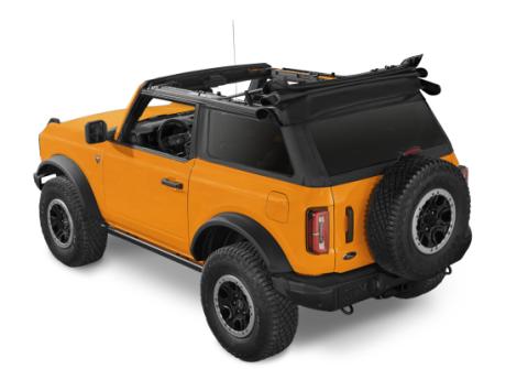 Trektop '21-26 Bronco 2-Door Black Diamond Bestop