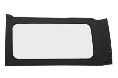 OE JL Replacement Windows Jeep 2018-26 Wrangler JL Quarter Left Hand 2-Door Black Twill Clear Bestop