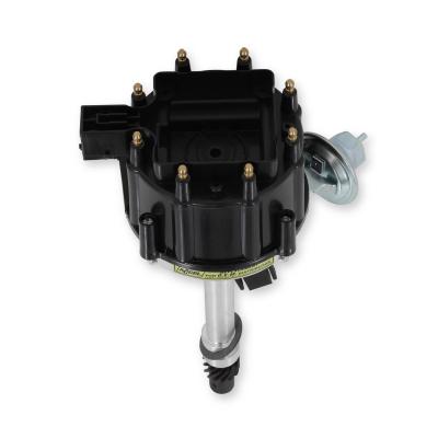 Ready To Run Distributor GM Hei No Coil Chevrolet V8 Black Cap ACCEL