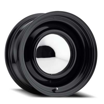 Steel Wheels 15x5 61B Black Smoothie Black 5 On 114.3  Bolt Pattern 6 Offset Allied Wheels
