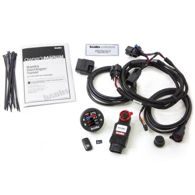 Derringer Tuner (Gen2) with ActiveSafety and iDash 1.8 Super Gauge 2017-19 Chevy/GMC 2500/3500 6.6L L5P Banks Power