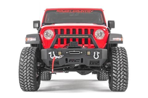 3.5 Inch Jeep Suspension Lift Kit Vertex Reservoir Stage 2 Coils &amp; Adj. Control Arms 18-20 Wrangler JL Rubicon Rough Country