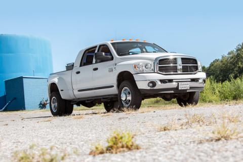 Dodge Hidden Bumper Kit w/ 20-Inch LED Light Bar Black Series 03-18 Ram 2500/3500 Rough Country