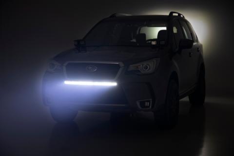 Subaru 30 Inch LED Bumper Kit (14-18 Forester Chrome Series) Rough Country