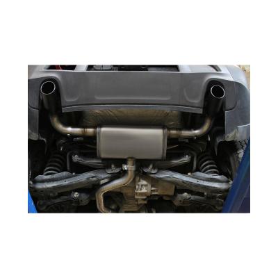 Flow Fx Cat-Back Exhaust System Fits 2014-2022 Jeep Cherokee 3.2-Liter, Flow Fx Cat-Back 2.5-Inch Stainless Steel Exhaust System, 3.5-Inch Black Ceramic Tips, Dual Out Rear Exit Flowmaster