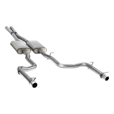 Flow Fx Cat-Back Exhaust System Fits 2015-2016 Dodge Challenger R/T With 5.7L Engine Aggressive To Moderate Sound Flowmaster