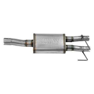 Flow Fx Direct Fit Muffler Fits 2009-2024 (Classic Body) Ram 1500 With 5.7L Hemi, 2/4 Wheel Drive And All Wheelbases With Factory Dual Tailpipe Option Aggressive To Moderate Sound Flowmaster