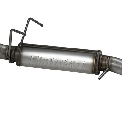 Flow Fx Axle-Back Exhaust System Fits 2011-2014 Ford Mustang 3.7-Liter, Flow Fx Axle-Back 2.5-Inch Stainless Steel Exhaust System, 4.0-Inch Black Ceramic Tips, Dual Out Rear Exit Flowmaster