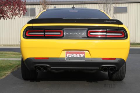Flow Fx Cat-Back Exhaust System 2017-2023 Dodge Challenger R/T &amp; T/A With 5.7L Engine Aggressive To Moderate Sound Flowmaster