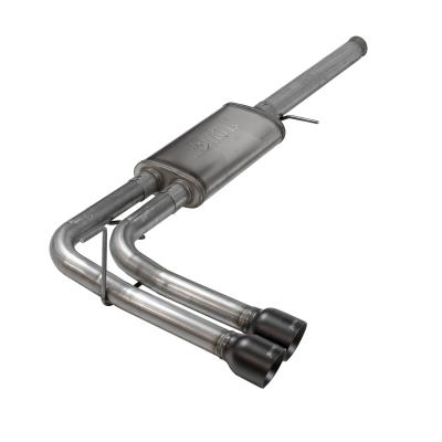 Flow Fx Cat-Back Exhaust System 2009-2013 Silverado/Sierra 1500 5.3L V8 Flow Fx 3.0 Inch To Dual 2.5 Inch Cat-Back, Dual Side Exit, 409 Stainless Steel Exhaust System With Black Tips Flowmaster