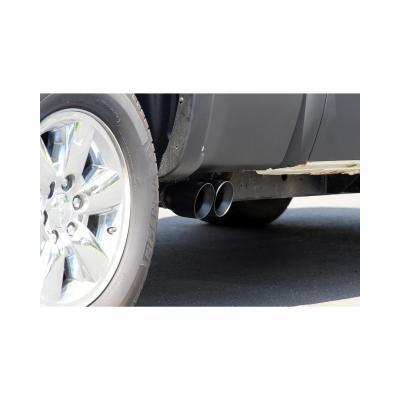 Flow Fx Cat-Back Exhaust System 2009-2013 Silverado/Sierra 1500 5.3L V8 Flow Fx 3.0 Inch To Dual 2.5 Inch Cat-Back, Dual Side Exit, 409 Stainless Steel Exhaust System With Black Tips Flowmaster