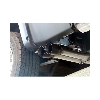Flow Fx Cat-Back Exhaust System 2009-2013 Silverado/Sierra 1500 5.3L V8 Flow Fx 3.0 Inch To Dual 2.5 Inch Cat-Back, Dual Side Exit, 409 Stainless Steel Exhaust System With Black Tips Flowmaster