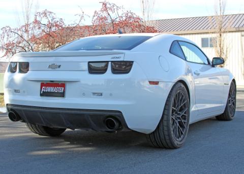 Flow Fx Axle-Back Exhaust System Fits 2010-2015 Chevrolet Camaro 6.2L. Flow Fx Axle-Back 3.0 Inch Stainless Steel Exhaust System Flowmaster