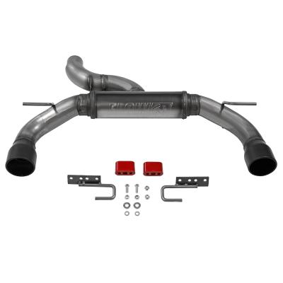Flow Fx Axle-Back Exhaust System Fits 2021-2025 Ford Bronco 2.3L/2.7L, Flow Fx Axle-Back, Dual Exit Flowmaster